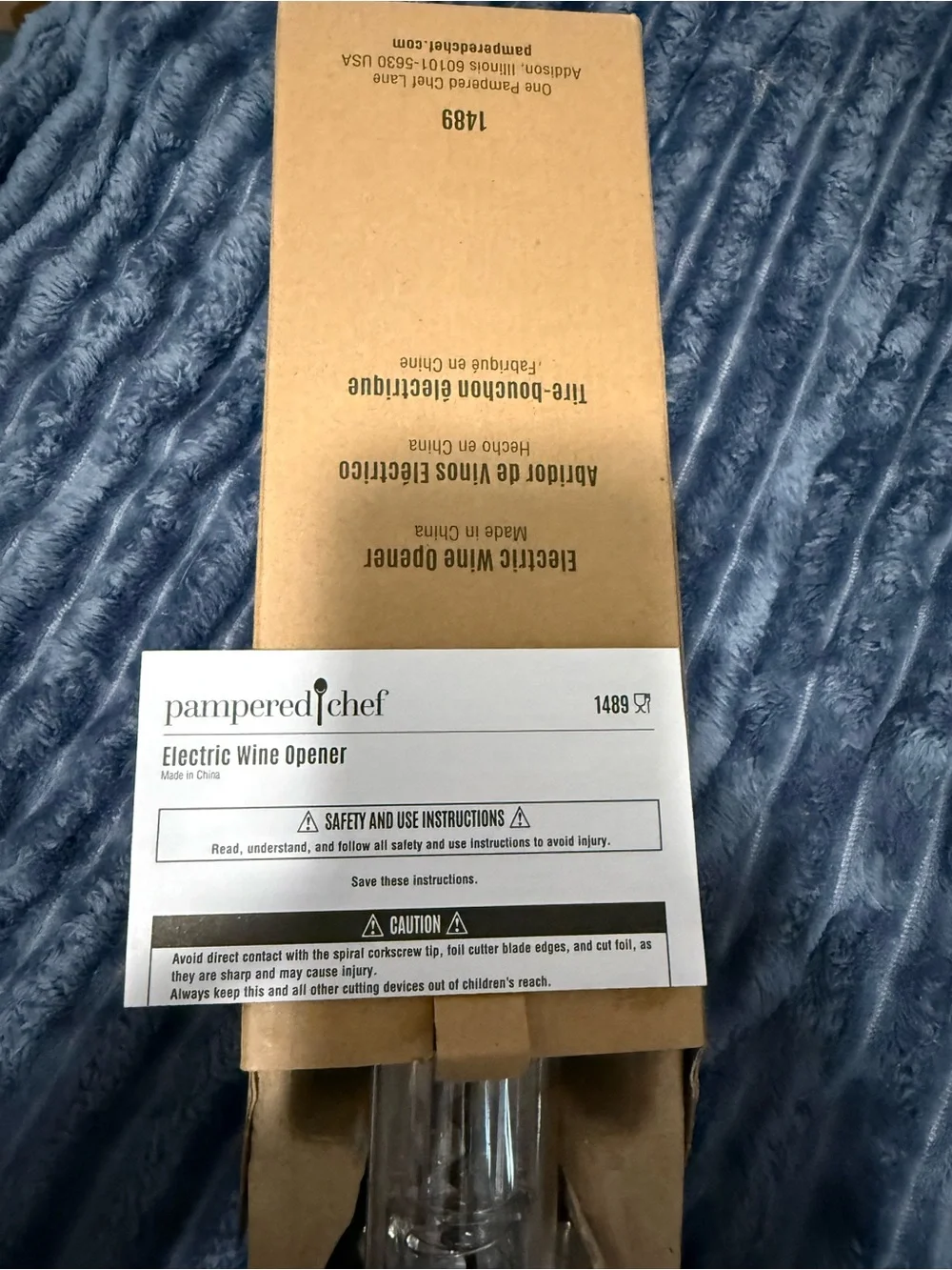 Pampered Chef Wine Opener